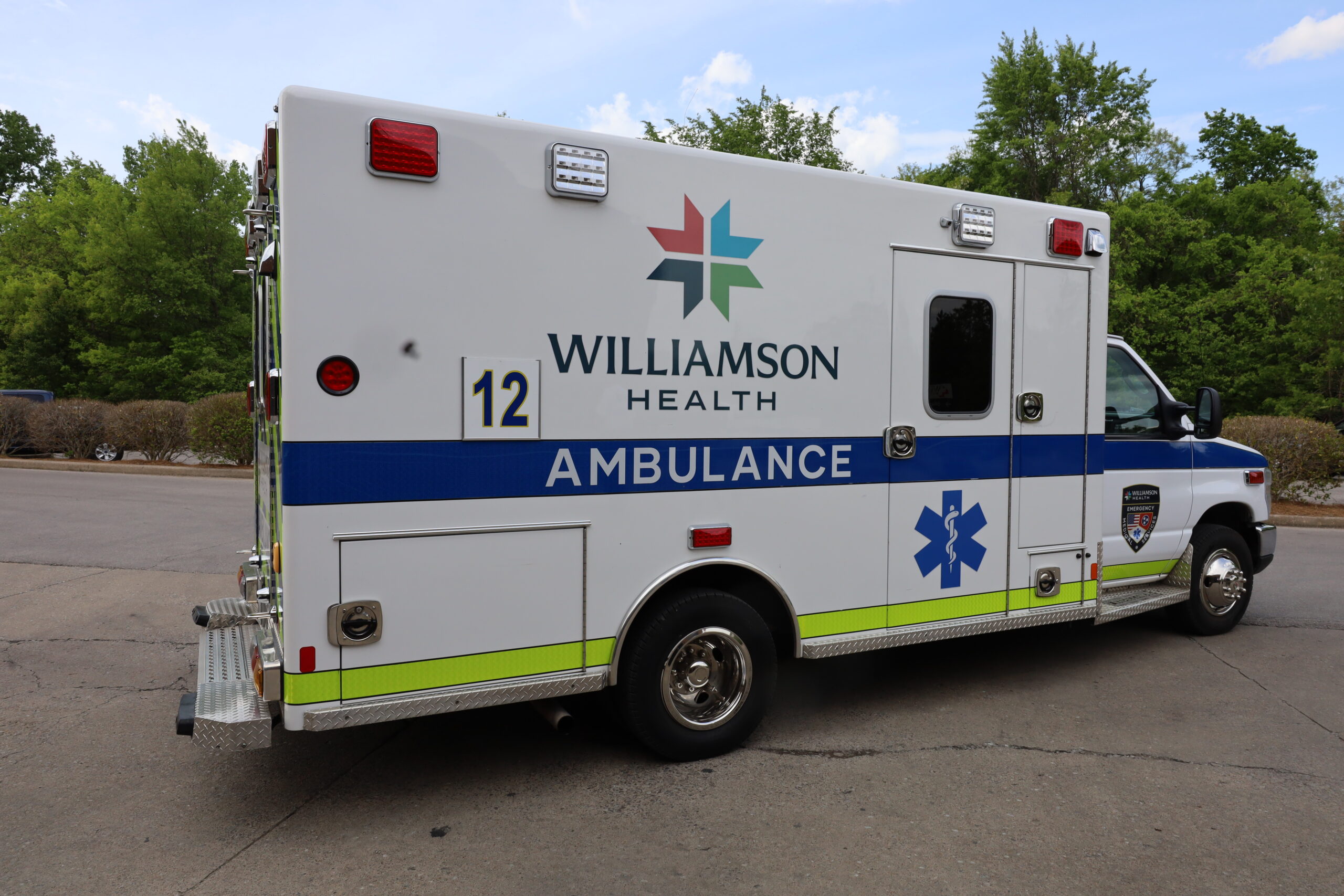 A Williamson Health ambulance