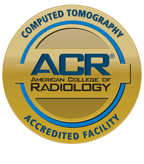American College of Radiology Accredited Facility, Computed Tomography