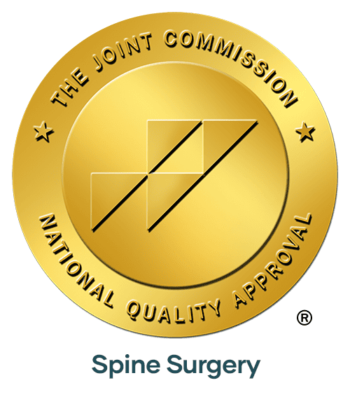 The Joint Commission National Quality Approval Seal for Spine Surgery