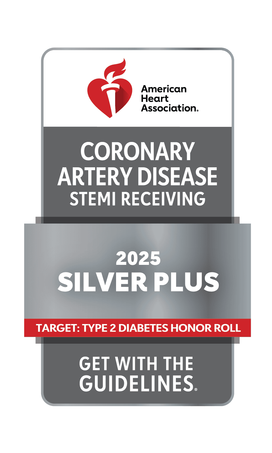 American Heart Association CAD Award, silver