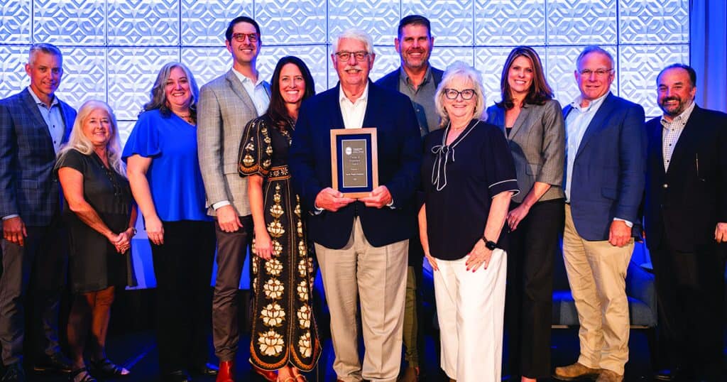 Rogers Anderson receives the 2025 Trustee of Distinction Award