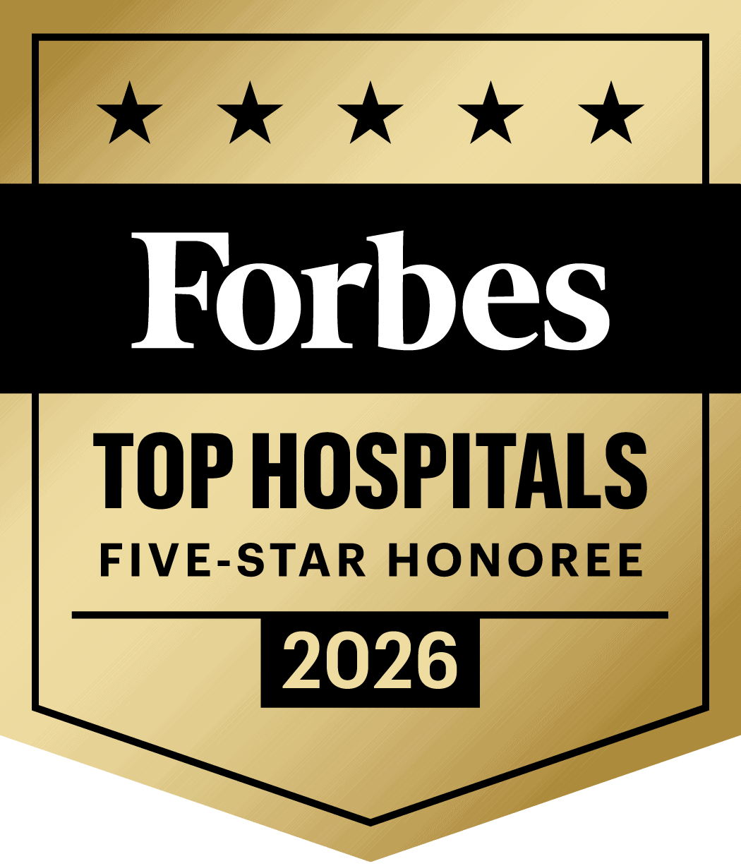 Forbes Top Hospitals Five-Star Honoree
