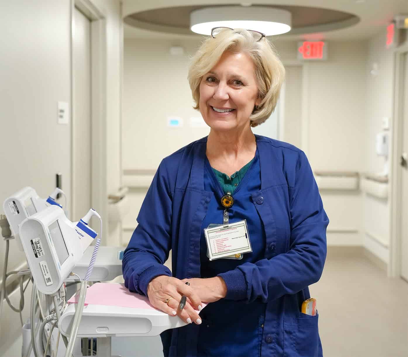 Nurse in Hallway