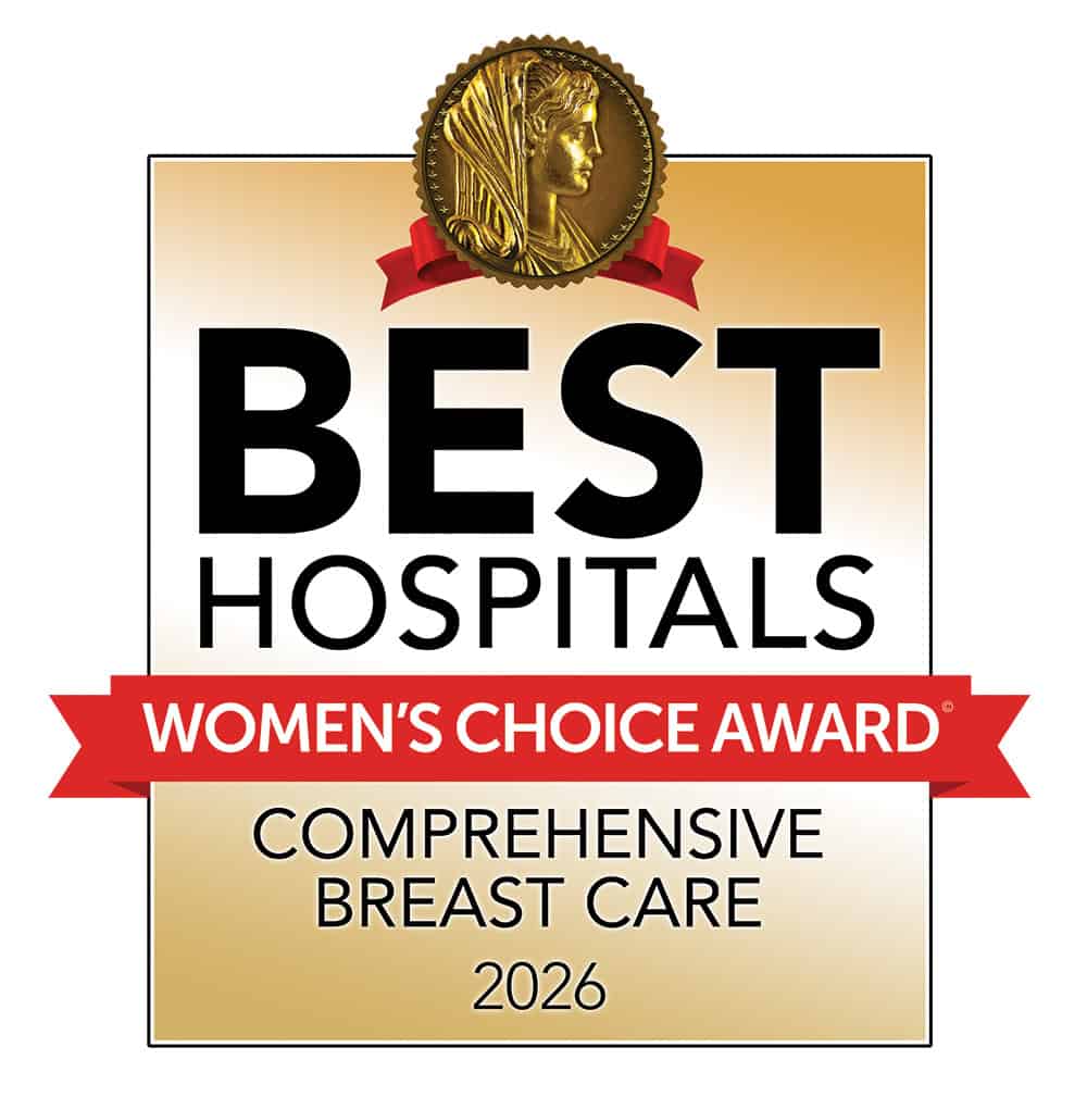 2026 Women's Choice Award, Comprehensive Breast Care